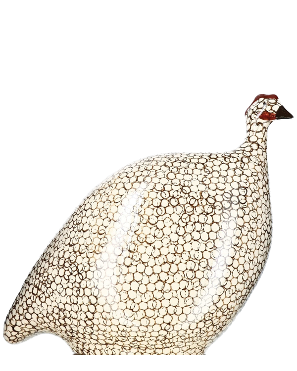 African Guinea Hen - Dark Rust