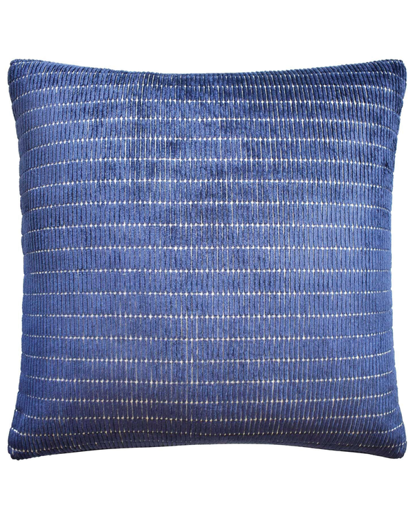 Tally Stripe Throw Pillow (Ink)