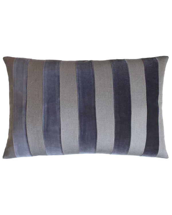 Parker Stripe Lumbar Throw Pillow (Pyrite)