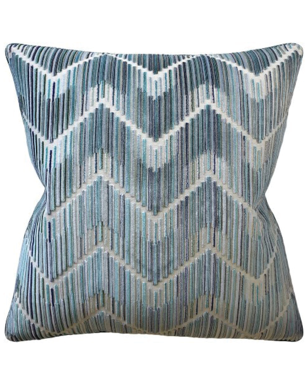 Hilo Throw Pillow (Peacock)